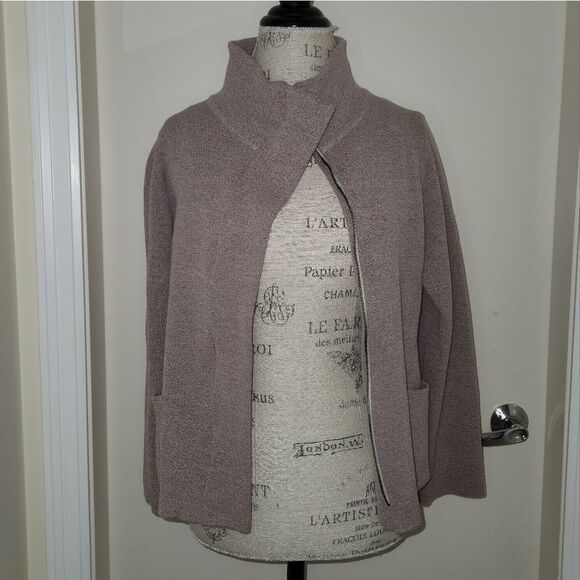 Wool Knit Designer Jacket - Picture 5 of 12